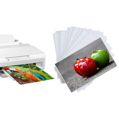 tamanho A4 branco morno de 210*297mm cetim de papel de 200 G/M para a impressora a jato de tinta