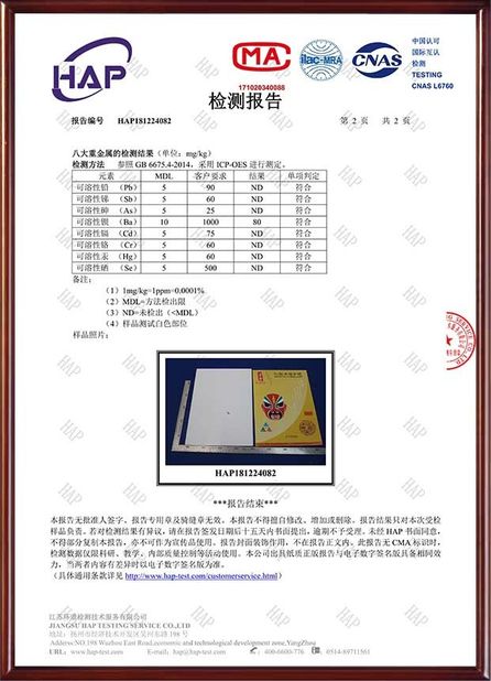 CHINA Guangzhou Hongzhou Digital Technology CO.,Ltd Certificações